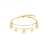 Linglang Gold Layered Bracelet for Women Dainty Titanium Steel Bracelet Jewelry Gifts for Girls