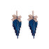 Linglang Vintage S925 Silver Earrings Dangle Earrings Tassel Earrings Retro Jewelry