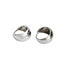 Linglang S925 Sterling Silver Earrings C-shaped Earrings Chunky Hoop Earrings for Women Thick Hypoallergenic Earrings