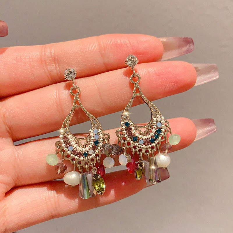 Linglang Bohemian Vintage Dangle Earrings Boho Jewelry for Women Retro Drop Earrings Gifts