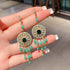 Handmade Boho Beaded Earrings Vintage Dangle Earrings