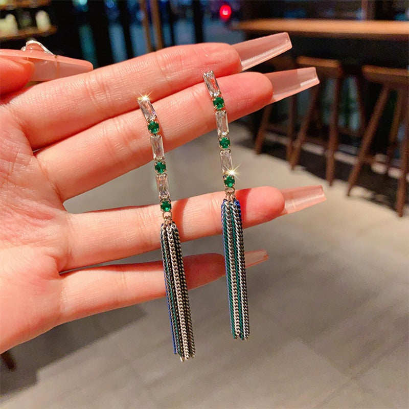 Linglang Boho Tassel Earrings Vintage Hypoallergenic Dangle Earrings Drop Earrings Beaded Earrings