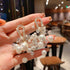Linglang Boho Earrings for Women Trendy Pearl Earrings Beaded Earrings Stud Earrings Pearl Jewelry