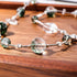 Linglang Summer Vibe Crystal Necklace Natural Stone Beaded Necklaces Charm Necklace Healing Crystal Jewelry Gift