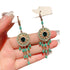 Handmade Beaded Earrings Boho Hoop Dangle Earrings For women