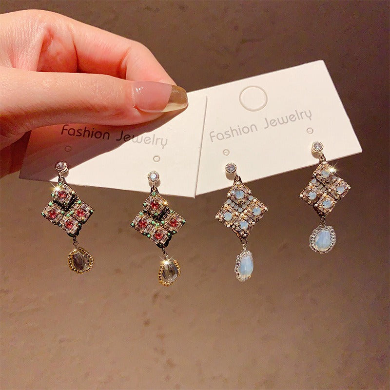 Linglang Boho Earrings Hypoallergenic Dangle Drop Earrings Vintage Beaded Earrings for Women