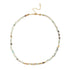 Linglang Beaded Necklaces for Women Natural Stone Summer Beach Gemstone Necklaces Beaded Choker