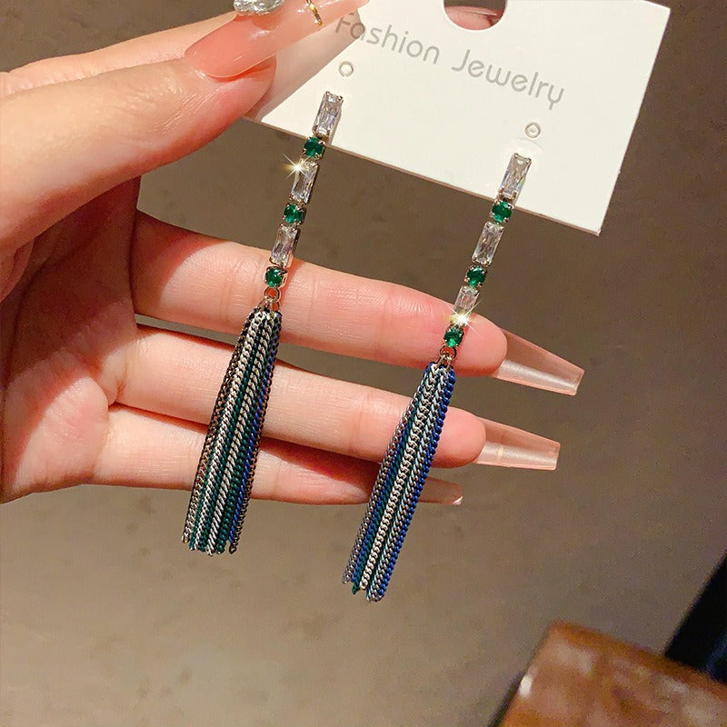 Linglang Boho Tassel Earrings Vintage Hypoallergenic Dangle Earrings Drop Earrings Beaded Earrings