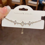 Dainty Opal 14K Gold Plated Bracelet Beaded Bracelet