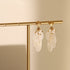 Linglang Light Weight Gold Plated Earrings Hypoallergenic Pearl Earrings Trendy Drop Earrings Gold Jewelry Gifts