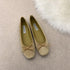 Retro Slip on Flat Shoes Velvet Flats Shoes Comfortable Ballet Flats Pointed Toe Flats Women's Flats