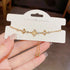 Dainty Opal 14K Gold Plated Bracelet Beaded Bracelet