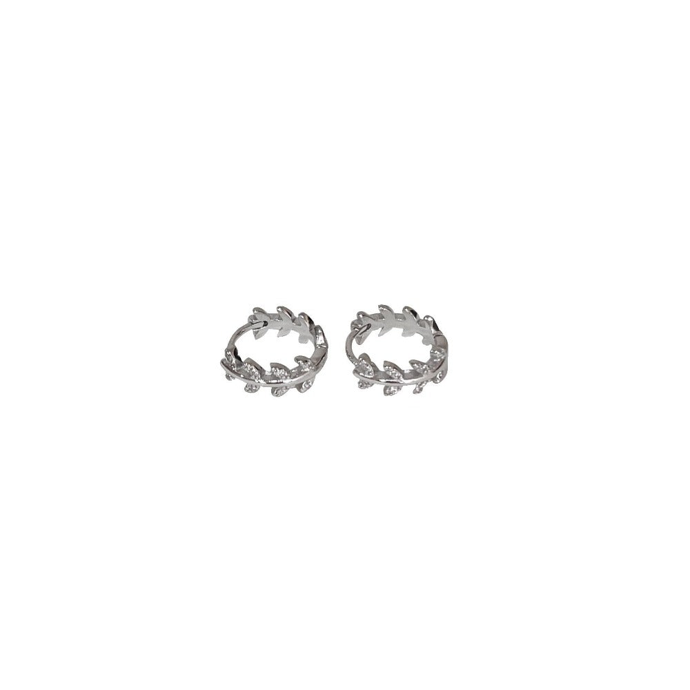 Linglang S925 Sterling Silver Cuff Earrings Dainty Sterling Silver Earrings Trendy Hoop Earrings