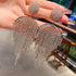 Linglang Dainty Sparkling Earrings Long Tassel Earrings Chic Dangle Earrings