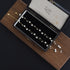 Linglang Mermaid Bubble Pearl Layered Necklace Hypoallergenic Gold Plated Chain Starry Sky Layering Necklace