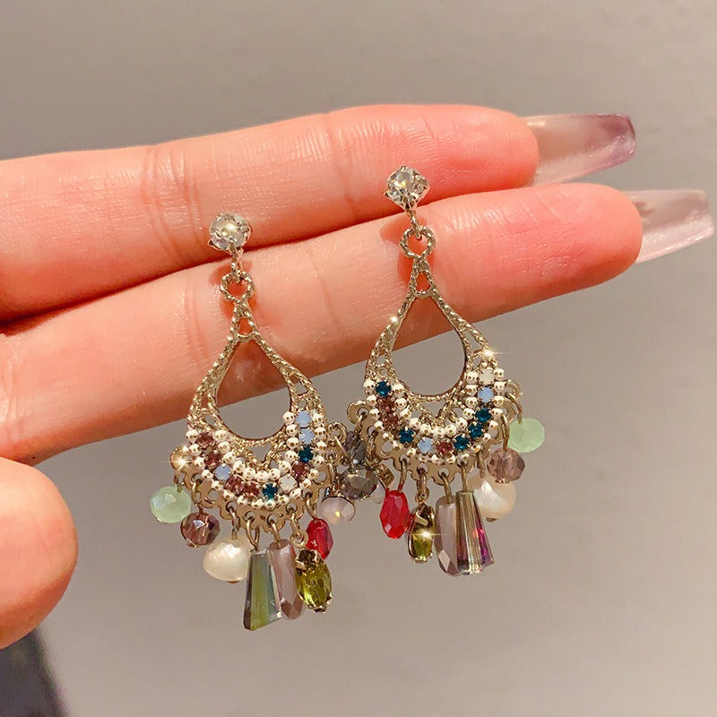 Linglang Bohemian Vintage Dangle Earrings Boho Jewelry for Women Retro Drop Earrings Gifts