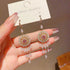 Handmade Boho Beaded Earrings Vintage Dangle Earrings