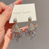Linglang Handmade Beaded Drop Earrings for Women Boho Statement Earrings Sterling Dangle Earrings Jewelry Gifts