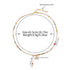Linglang Handmade Colorful Beaded Necklace Natural Stone Pendant Necklace Freshwater Pearl Jewelry