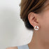 Linglang S925 Stud Earrings Dainty Sterling Silver Earrings Minimalist Hypoallergenic Earrings