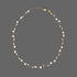 Linglang Mermaid Bubble Pearl Layered Necklace Hypoallergenic Gold Plated Chain Starry Sky Layering Necklace