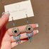 Handmade Beaded Earrings Boho Hoop Dangle Earrings For women