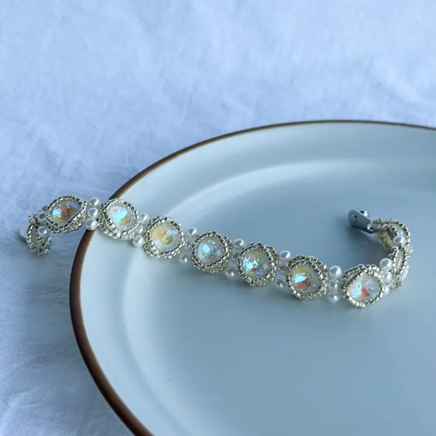 Handmade Vintage Custom Beaded Gemstone Bracelets Brynne