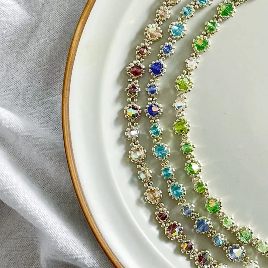 Handmade Vintage Custom Beaded Gemstone Bracelets Sierra