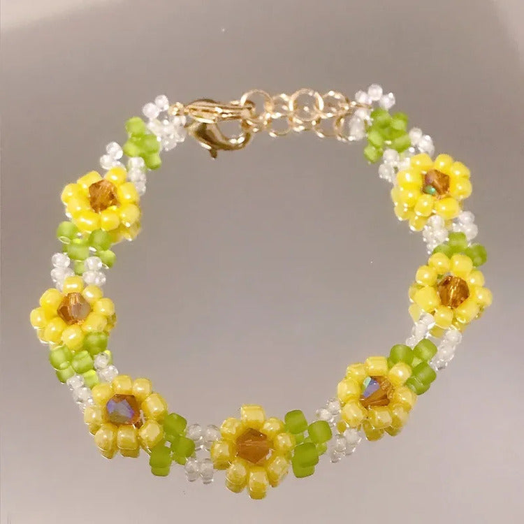 Handmade Beaded Bracelets Daisy