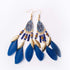 Astrid Vintage Bohemia Feather Tassel Earrings