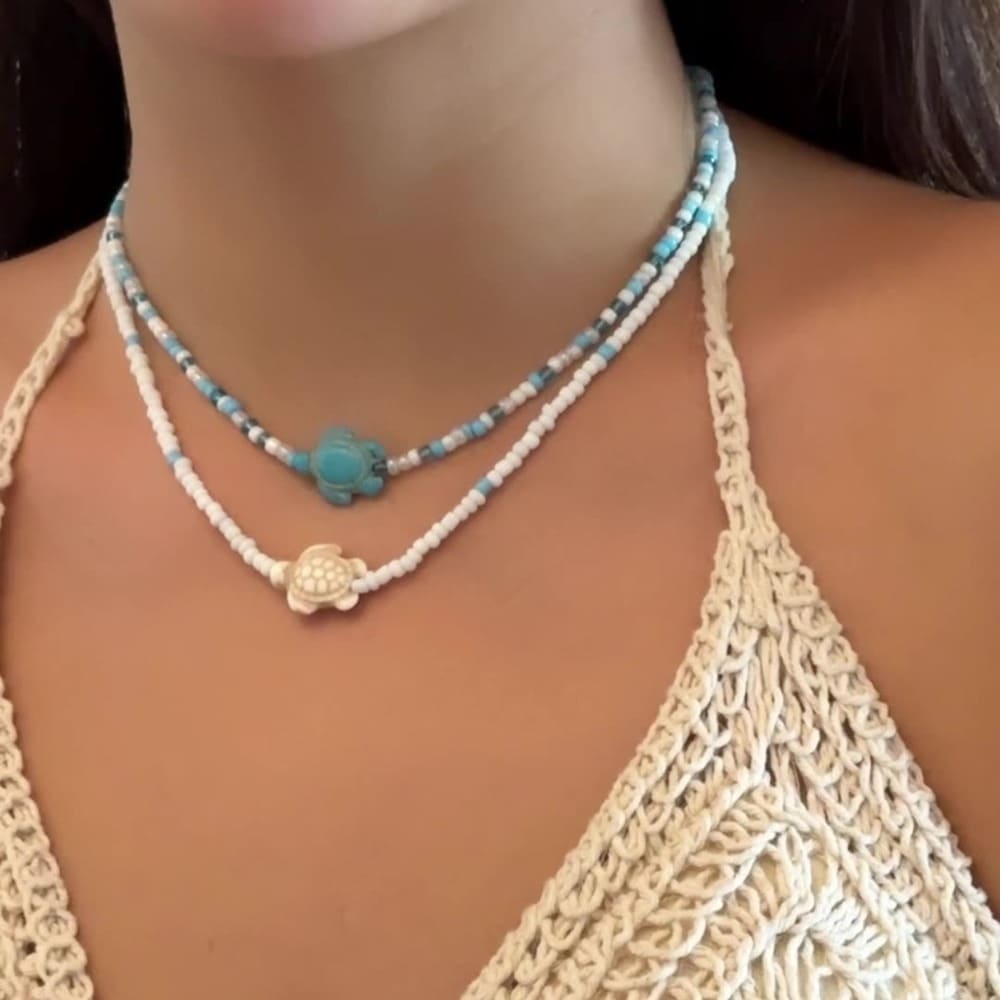 Bohemia Beach Ocean Necklace Starfish Necklace Shell Choker Women's Jewelry