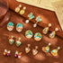 Suchin Retro Enamel Earring for Women