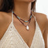 Bohemia Beach Ocean Necklace Starfish Necklace Shell Choker Women's Jewelry