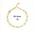 Emiko Titanium Gold-plated Inlaid Zircon Adjustable Bracelets