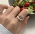 925 Sterling Silver Rings  Smile