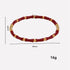 Kaia Titanium Gold-plated Enamel Epoxy Bamboo joints Adjustable Bracelets