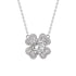 Louisa 925 Sterling Silver Zircon Adjustable Necklace