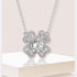 Louisa 925 Sterling Silver Zircon Adjustable Necklace