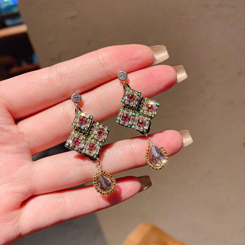 Linglang Boho Earrings Hypoallergenic Dangle Drop Earrings Vintage Beaded Earrings for Women