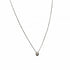Linglang S925 Skin-friendly Silver Minimalist Necklace for Gilrs Women's Choker Necklace Silver Jewelry