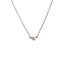 Linglang Chic S925 Sterling Silver Necklace for Women Minimalist Collar Chain Choker Necklace for Girl