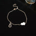 Linglang Retro Zirconia Bracelets Gold Plated Stackable Bracelet Adjustable Tennis Bracelet Trendy Jewelry Gifts