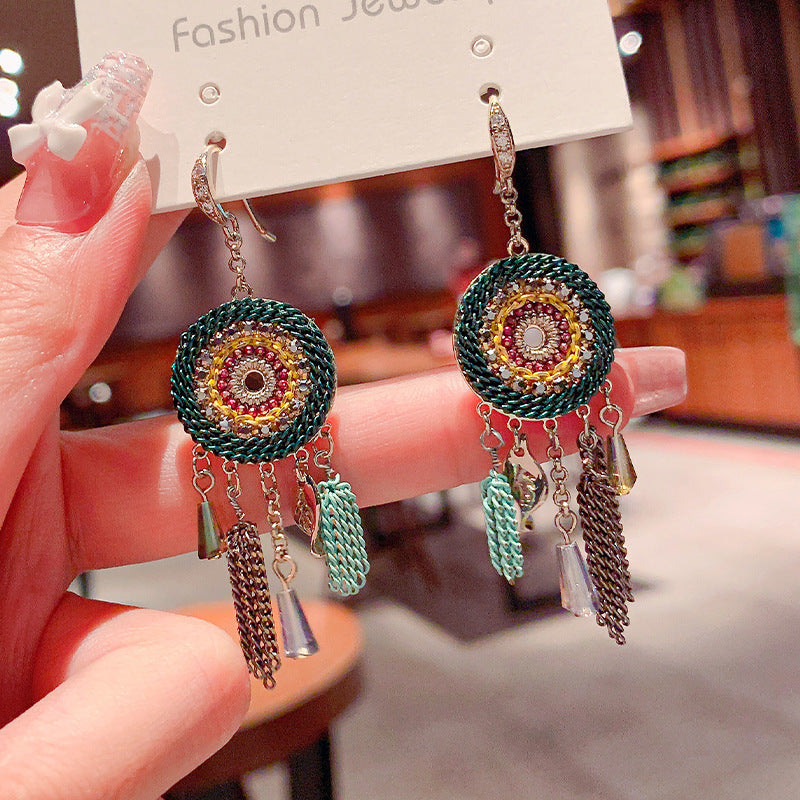 Linglang Vintage Drop Earrings Dangle Earrings for Women Boho Earrings Retro Earrings Boho Jewelry