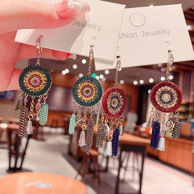 Linglang Vintage Drop Earrings Dangle Earrings for Women Boho Earrings Retro Earrings Boho Jewelry