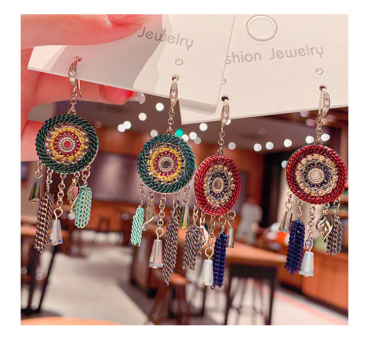 Linglang Vintage Drop Earrings Dangle Earrings for Women Boho Earrings Retro Earrings Boho Jewelry