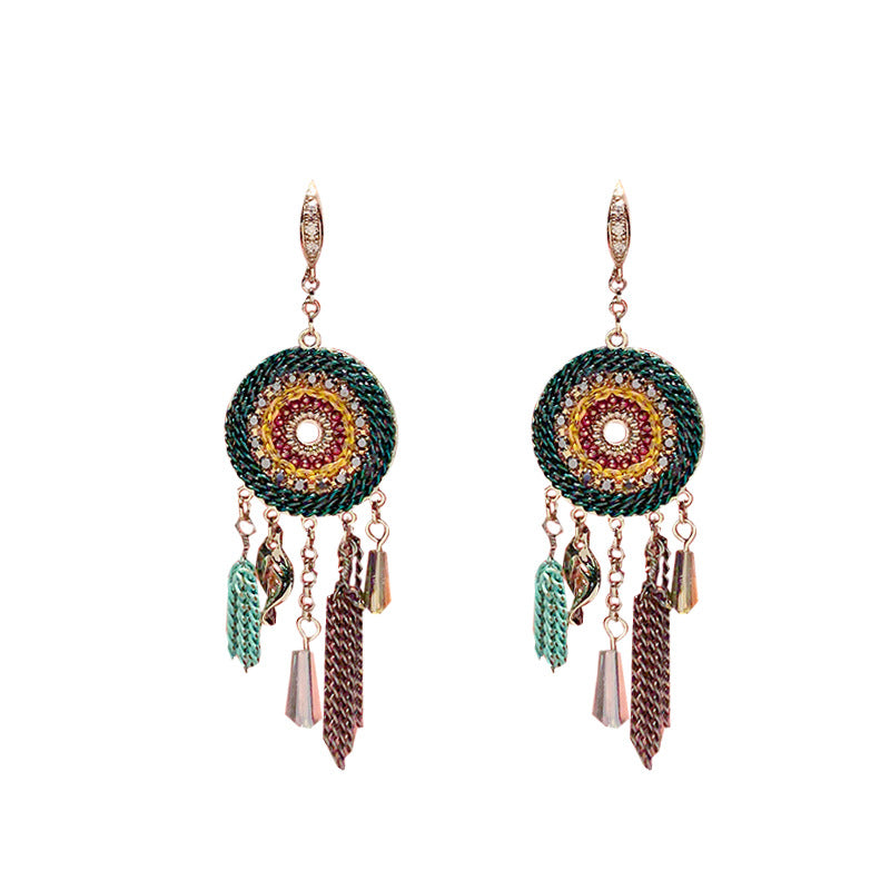 Linglang Vintage Drop Earrings Dangle Earrings for Women Boho Earrings Retro Earrings Boho Jewelry