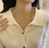 Pearl Colored Natural Shell Necklace Natural Stone Beaded Necklace