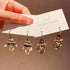 Colorful Beaded Earrings for Women Boho Hoop Earrings Dangle Earrings