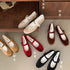 Vintage Flats Mary Jane Shoes Elegant Shoes for Women Soft Ballet Flats Slip On Flats Women's Flats