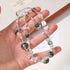 Linglang Summer Vibe Crystal Necklace Natural Stone Beaded Necklaces Charm Necklace Healing Crystal Jewelry Gift